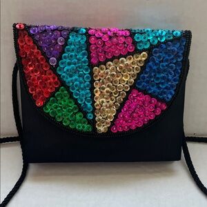 Colorful Sequin Women's Bag